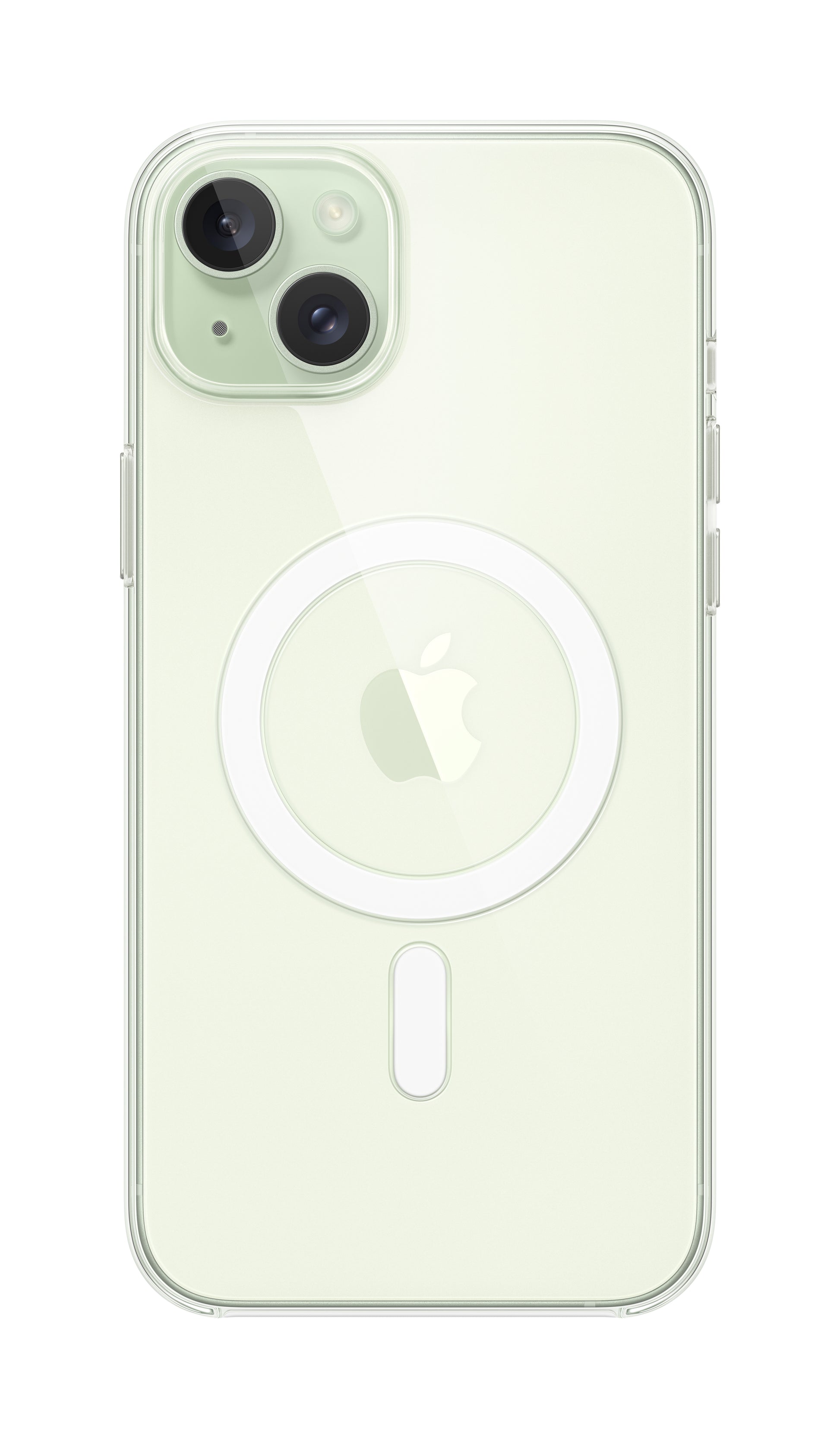 Apple Backcover – für Apple iPhone 15 Plus – transparent – MagSafe-kompatibel