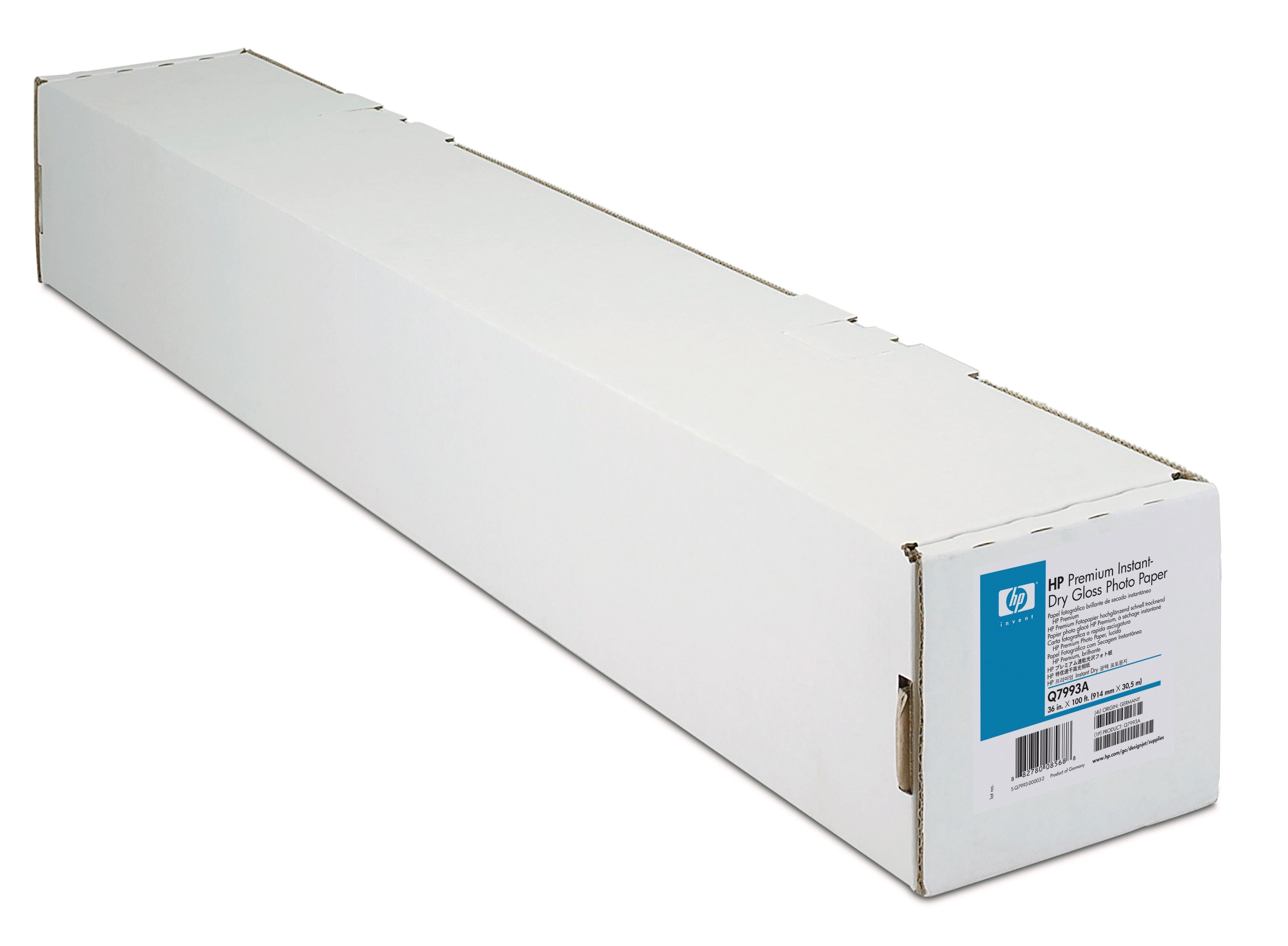 HP Premium Fotopapier – glänzend, 610 mm, 260 g/m² – für DesignJet 5500