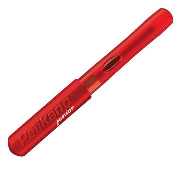 Pelikano junior – Feder A – für Rechtshänder – rot, blau – Patronen