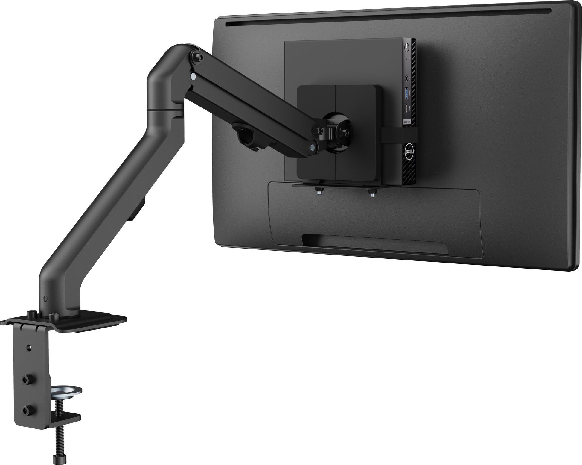 Vision VFM-PC – VESA-Adapterplatte – VESA 75×75/100×100 mm – bis 5 kg – Schwarz – für Mini-PCs