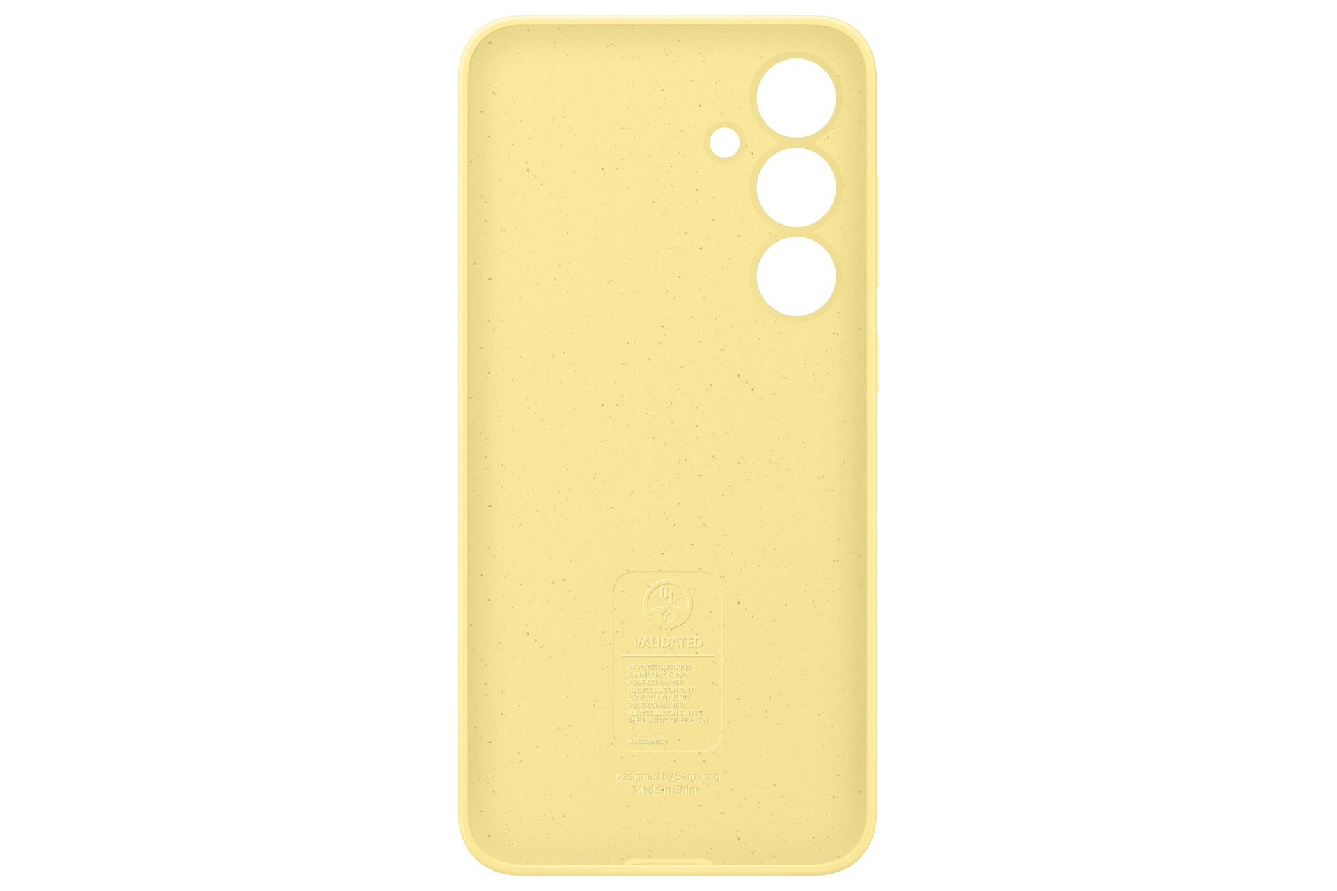 Samsung Backcover – für Samsung Galaxy S24 FE – gelb – Silikon, stossfest