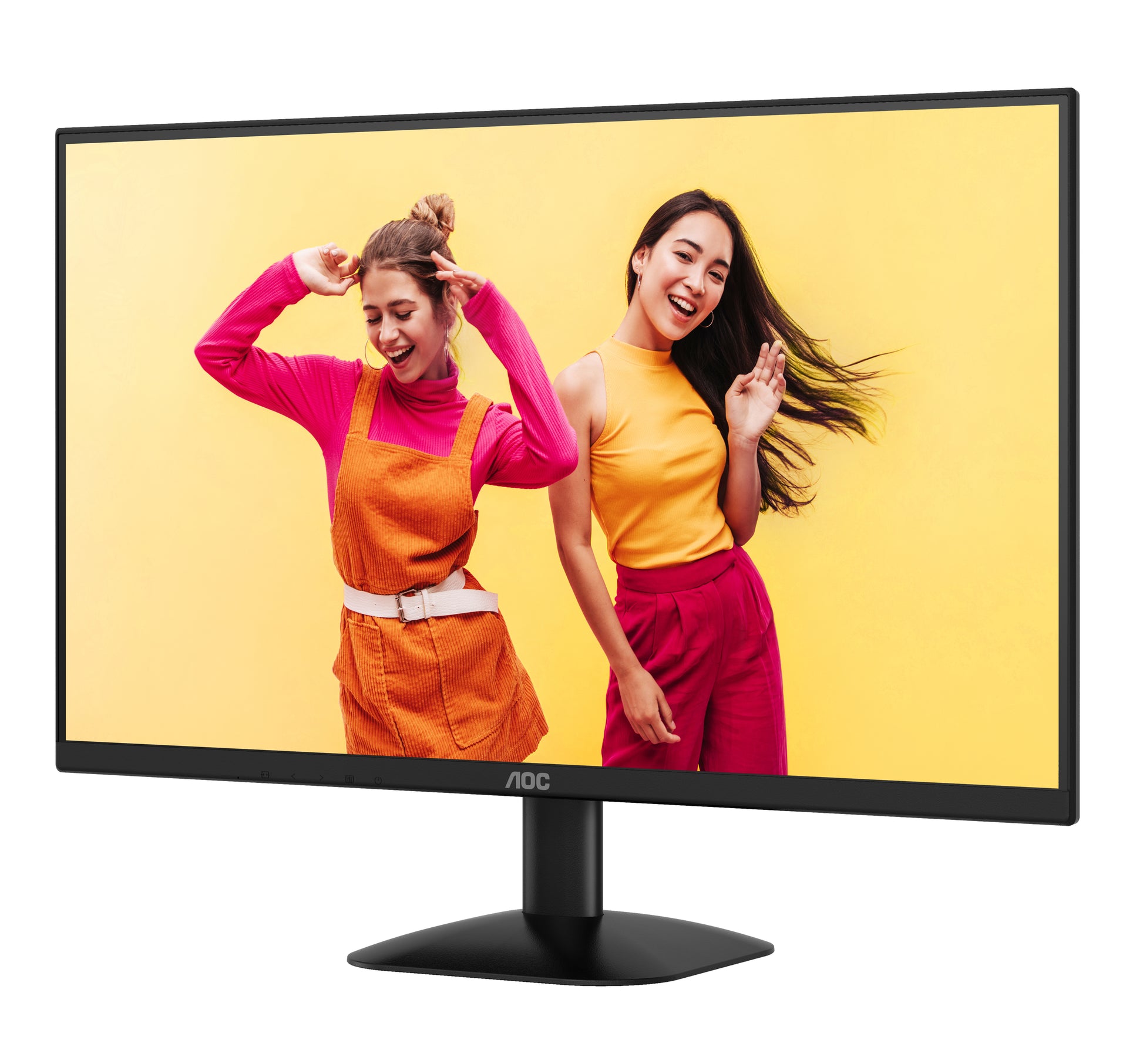 AOC Q27B35E – Monitor, 27", 2560 × 1440 (WQHD), IPS, 75 Hz, Adaptive Sync, VESA 100 × 100, Schwarz