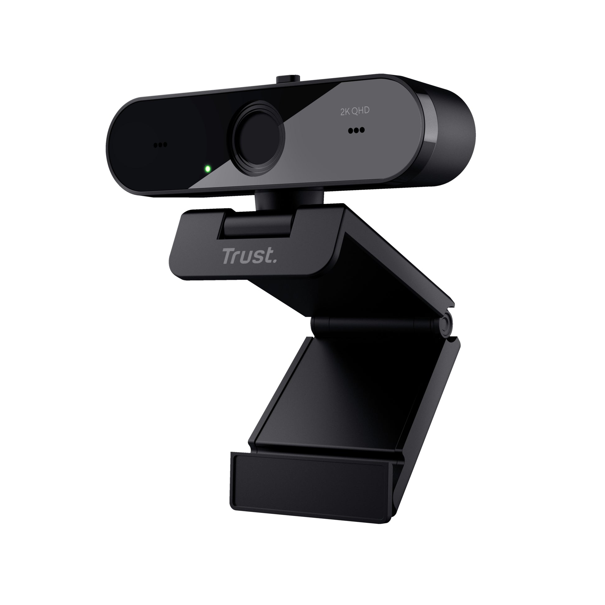 Trust TW-250 – Webcam – 2K QHD, USB-A, USB 2.0, Mikrofon, Schwarz