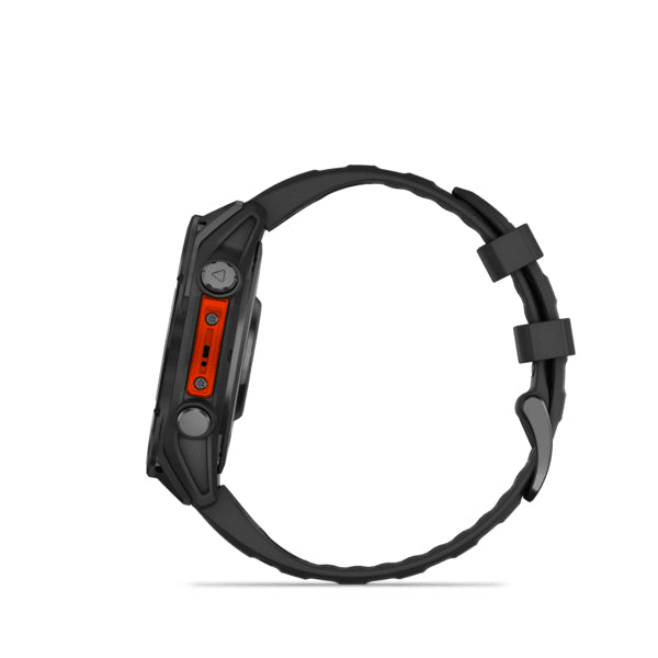 Garmin Fenix 8 – GPS-Smartwatch – 47 mm, 1,4", GPS, WLAN, AMOLED, 100 m, Schwarz, Sportarmband