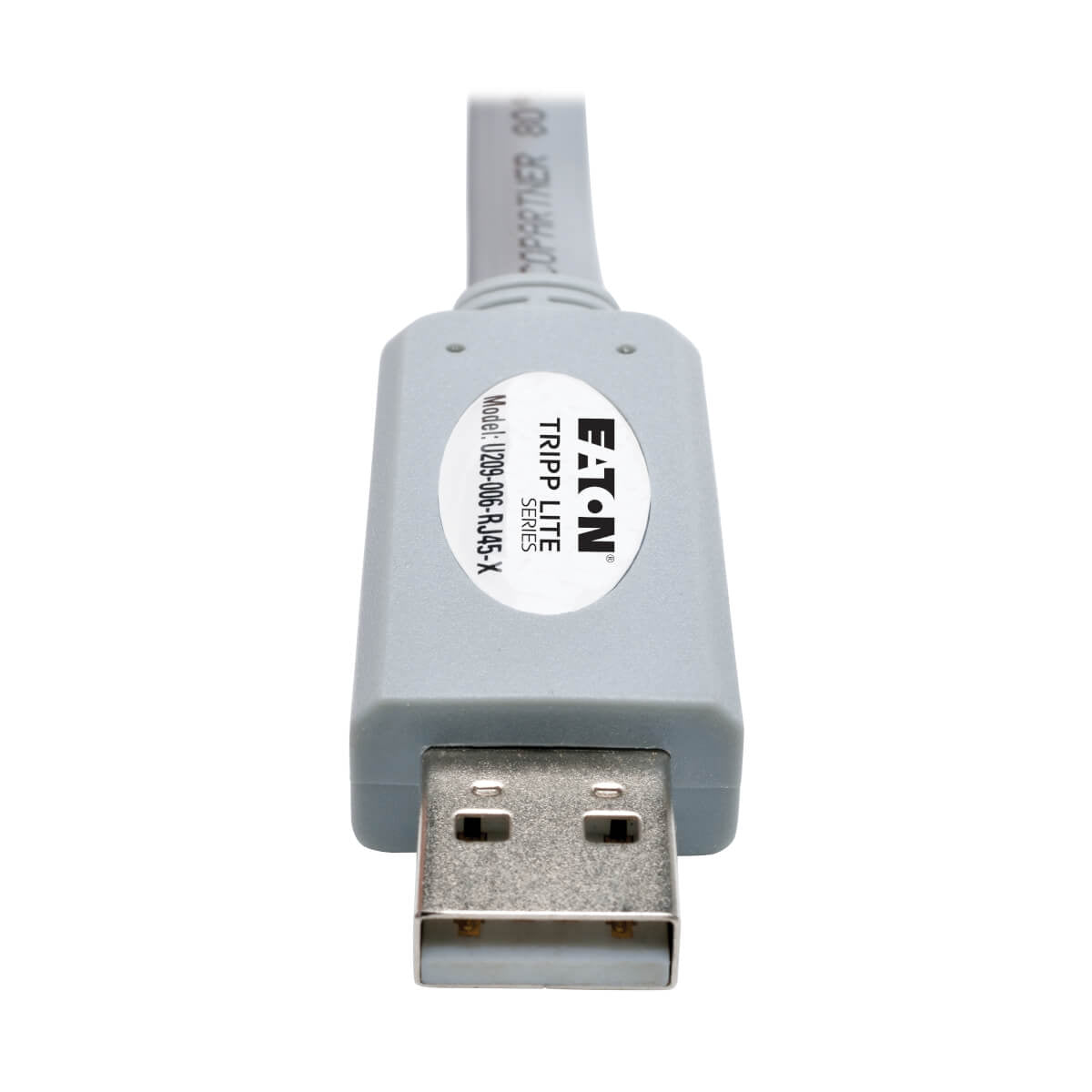 Tripp Lite U209-006-RJ45-X Serielles Konsolen-Kabel RJ-45 zu USB-A – Rollover, 250 kbit/s, 1,8 m – Silber