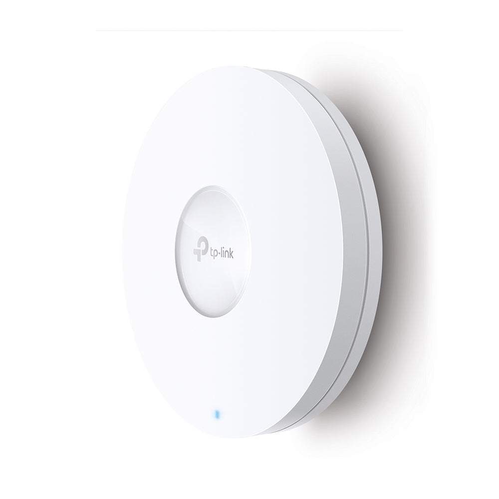 TP-Link AP9670 – Wi‑Fi 6 Access Point, Dual‑Band (2,4/5 GHz), AX5400, 2,5GbE, PoE, Decke/Wand, Weiss