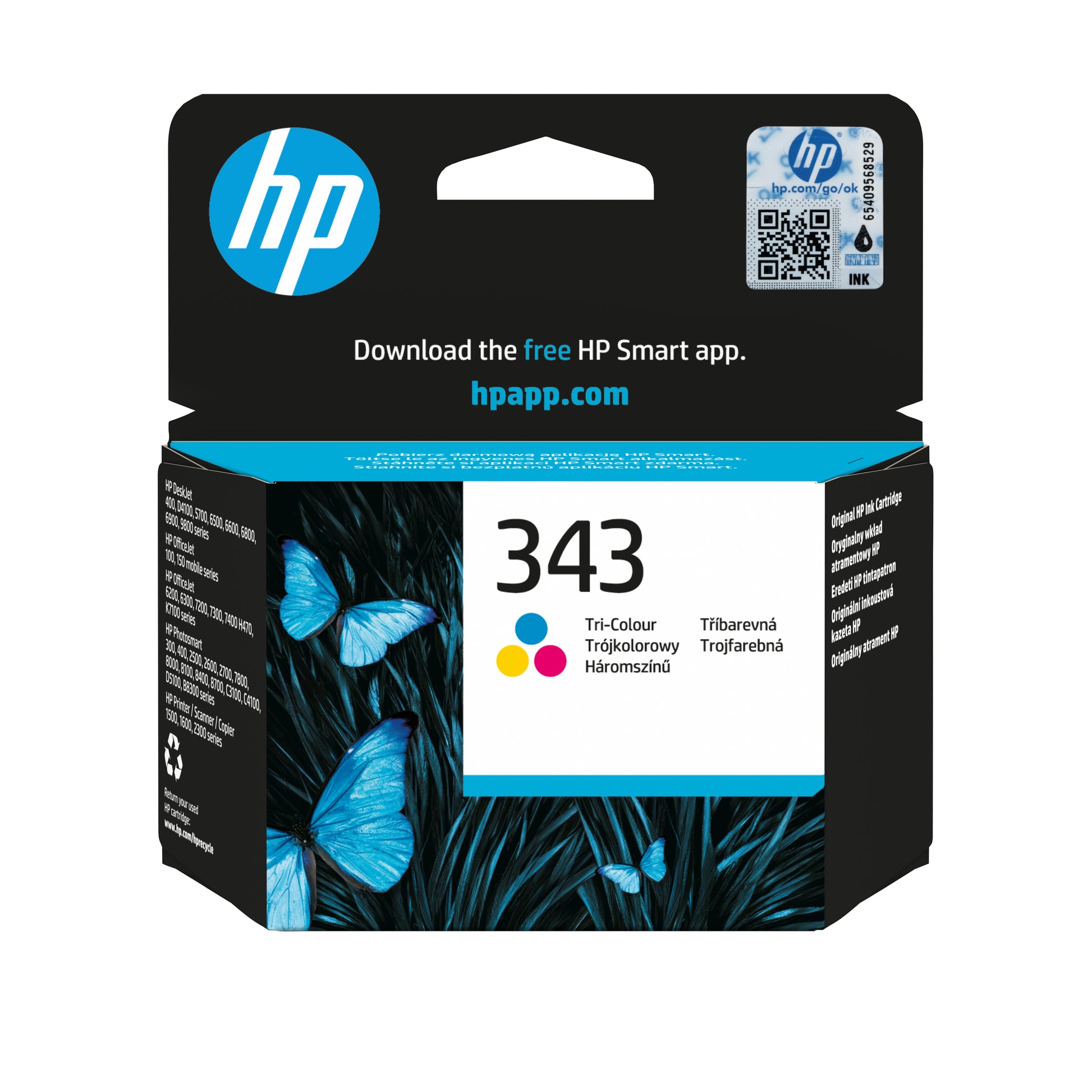 HP 343 Dreifarbig Tintenpatrone (Original) – 330 Seiten – für HP 343 – C8766EE