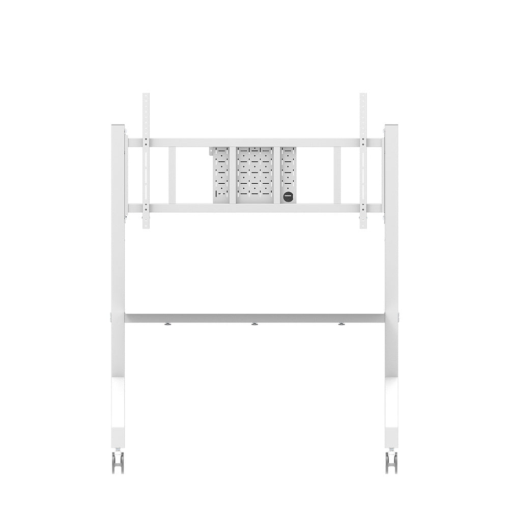 Neomounts MOVE Go XL FL50-575WH1 – Trolley, höhenverstellbar, für 65–110", VESA 100×100–1000×600, bis 125 kg