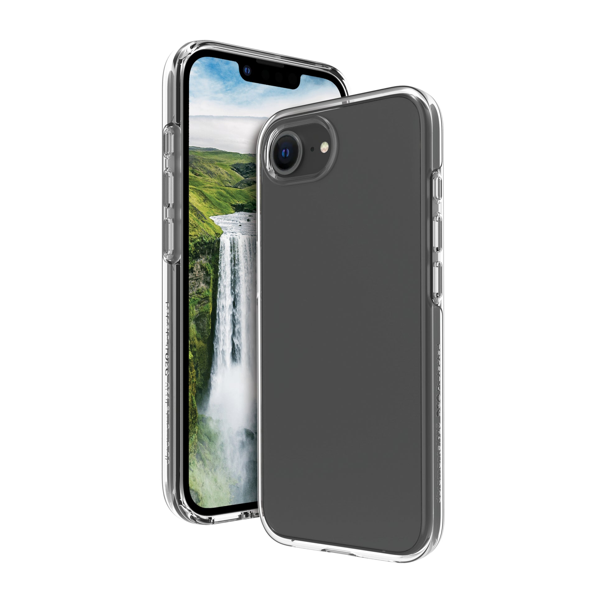 dbramante1928 Iceland Ultra D3O – Backcover – für Apple iPhone 16e, Recycling-Kunststoff, transparent