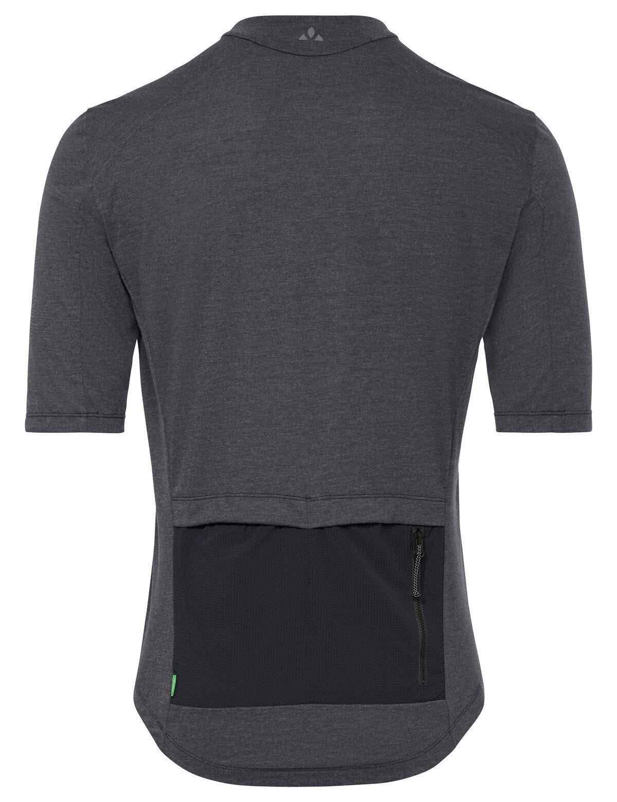 VAUDE Kuro II Gravel HZ Velotrikot – M – Schwarz, Polyester/Lyocell, Kurzarm, Slim Fit, Atmungsaktiv