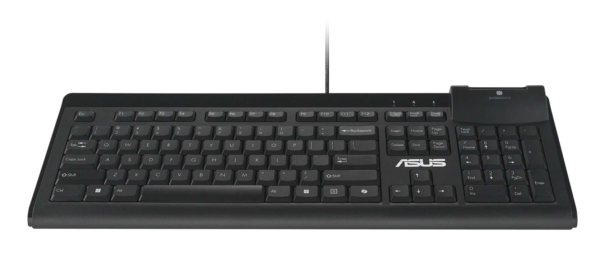 ASUS KU100 – Tastatur 100% – kabelgebunden, USB‑A – Schwarz