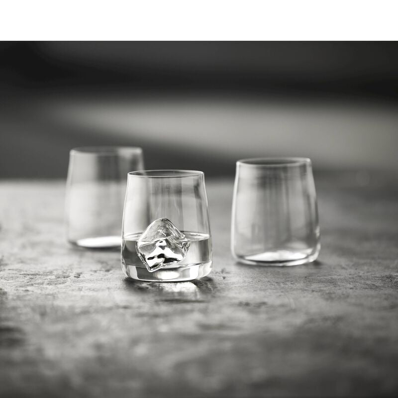 Lyngby Glas Lyngby Trinkglas Zero – 6er Set, 420 ml, Ø 8,4 cm, Kristallglas, Transparent, spülmaschinenfest