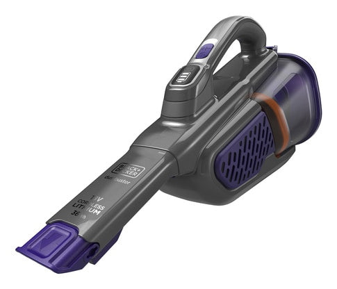 Black & Decker Black+Decker BHHV520BFP – Akku-Handstaubsauger – Trocken, beutellos, 18 V, 35 AW – Schwarz/Violett