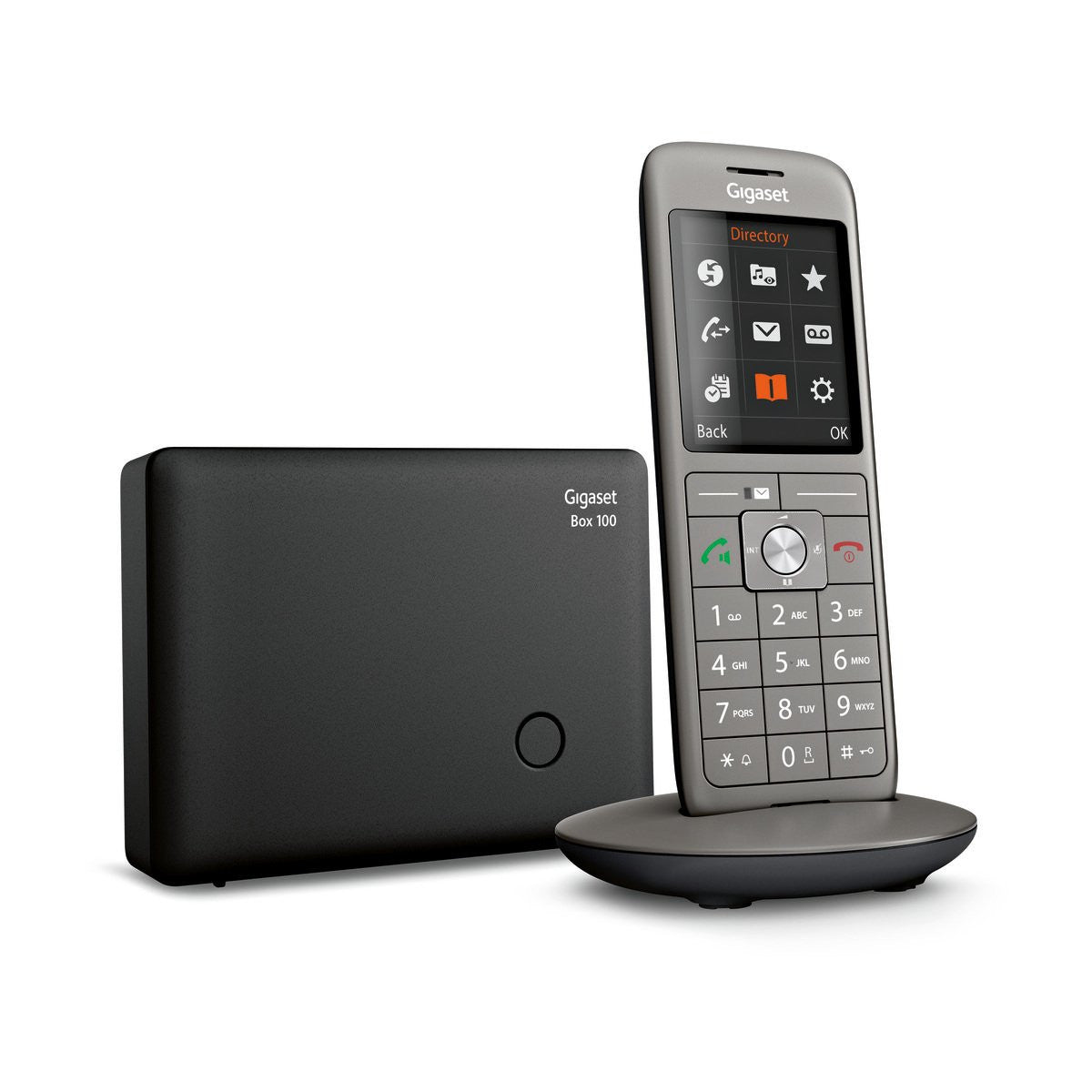 Gigaset CL660 – Analoges/DECT-Telefon, Anthrazit