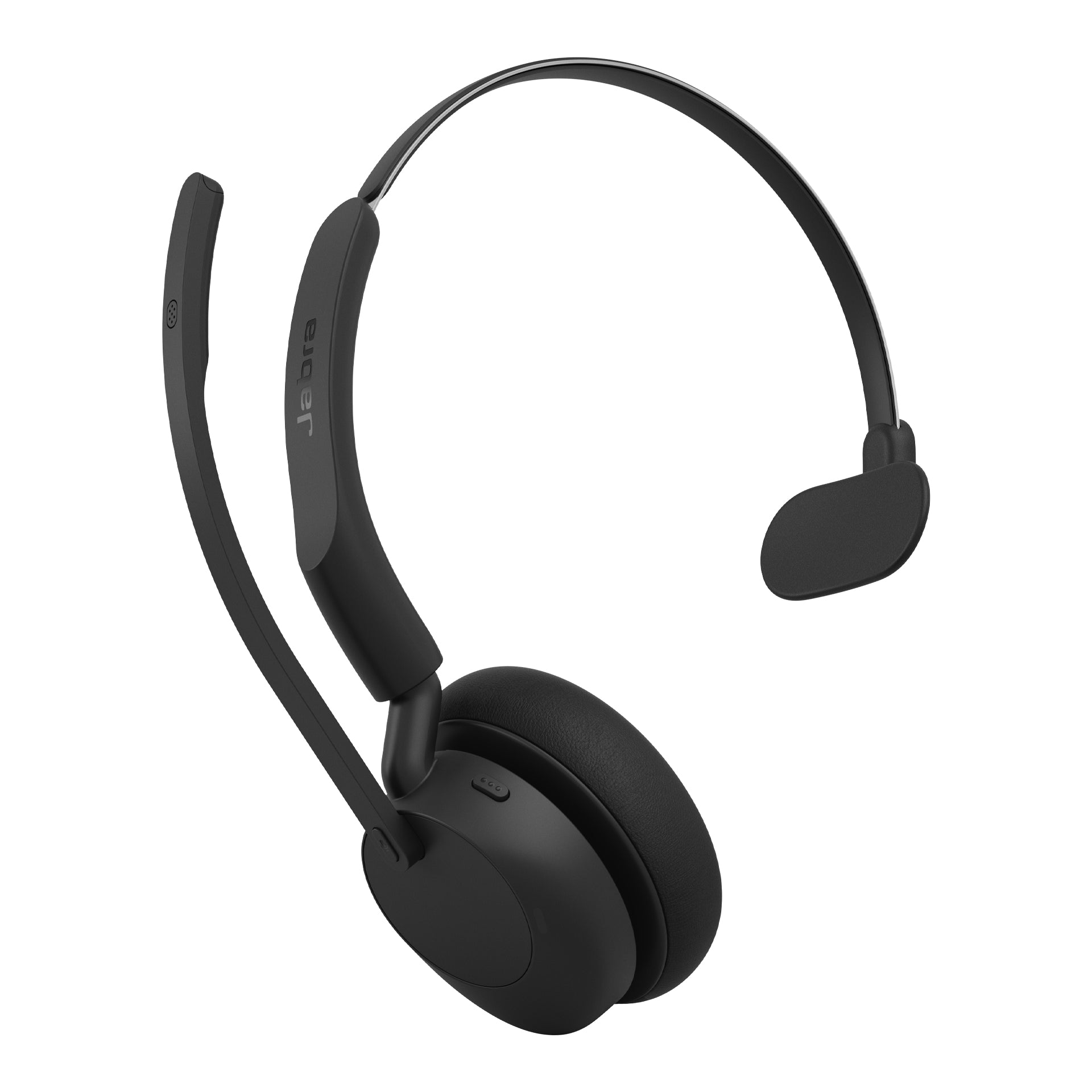 Jabra Evolve3 45 Office-Headset (Mono) – On-Ear, BT, MS Teams zertifiziert, Schwarz