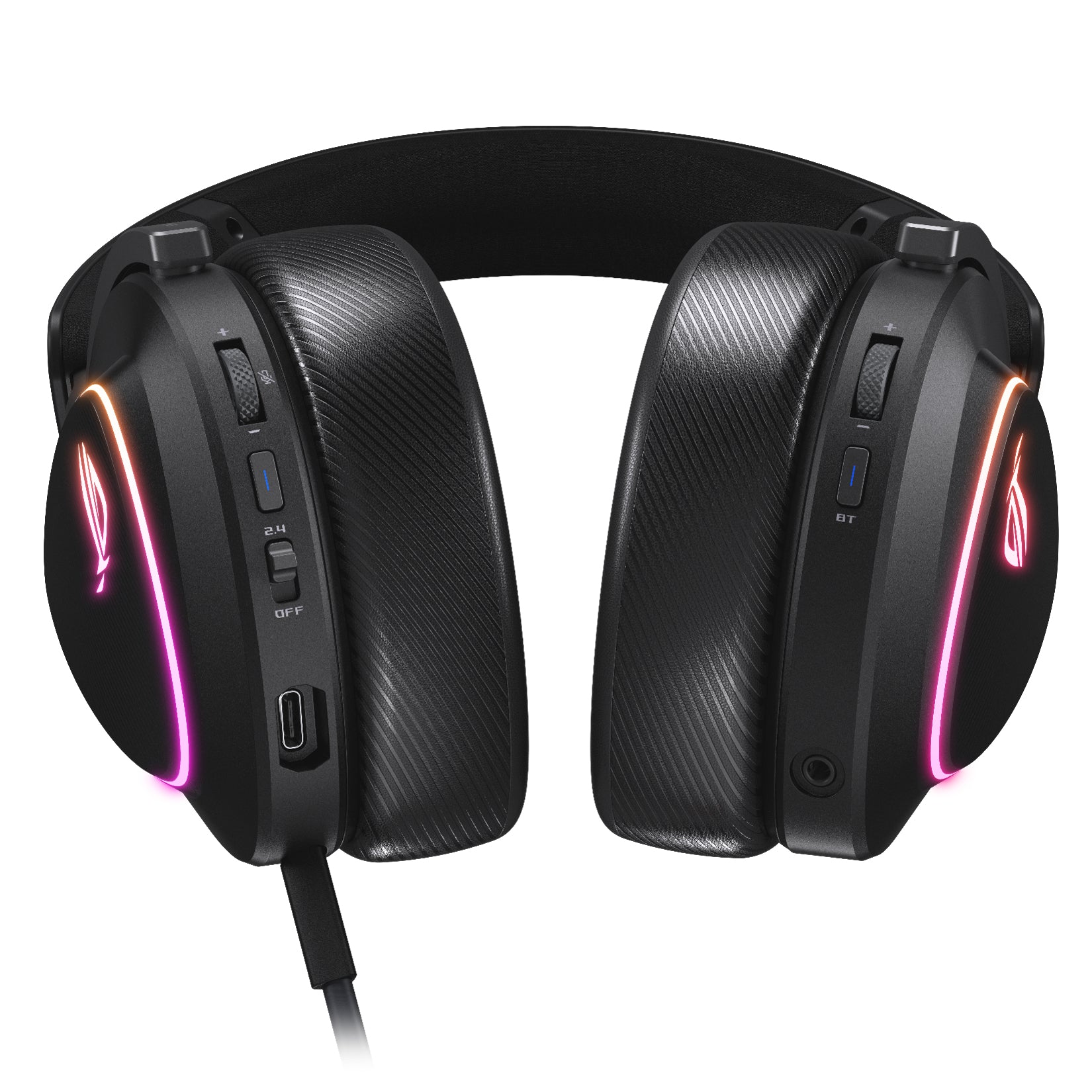 ASUS ROG Delta II – Gaming Over-Ear Headset – Bluetooth/USB-C – Schwarz – bis 140 h
