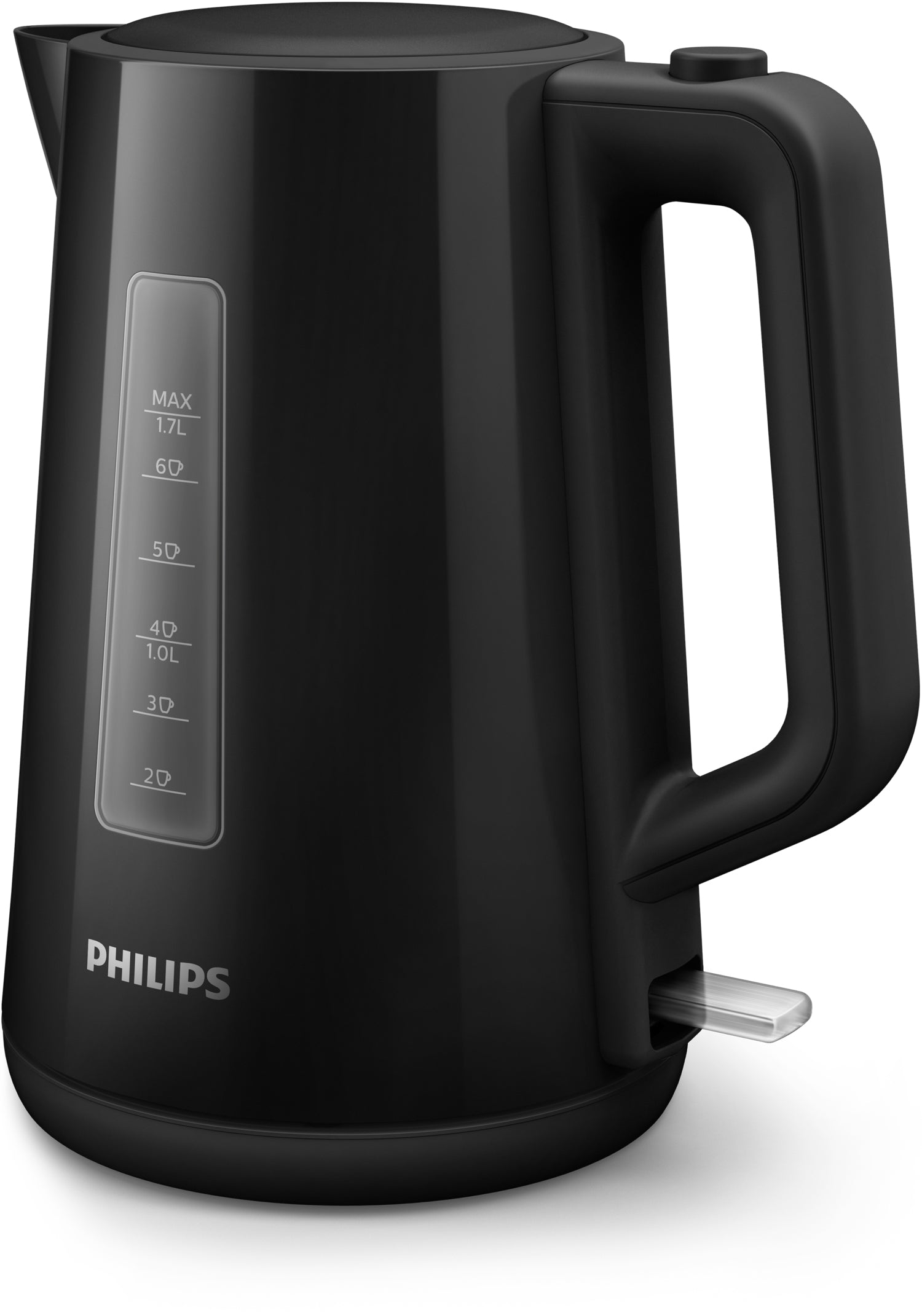 Philips Wasserkocher – 1,7 l, Kunststoff, Schwarz, HD9318/21