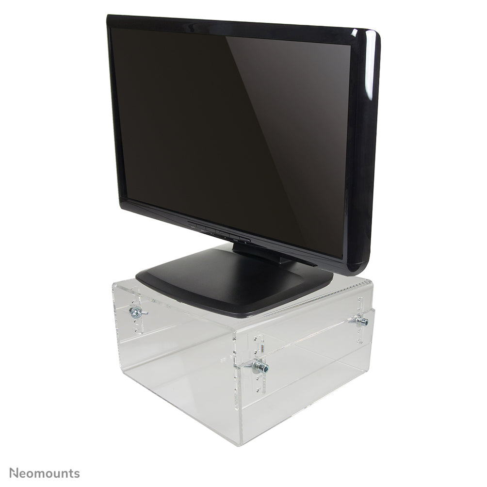 Neomounts Monitor-Tischständer – freistehend – 1 Monitor – bis 25 kg/Monitor – höhenverstellbar