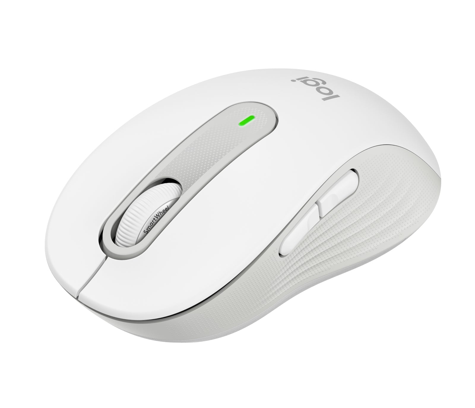 Logitech M650 für Business Business-Maus – für Rechtshänder, für mittlere Handflächen, Weiss