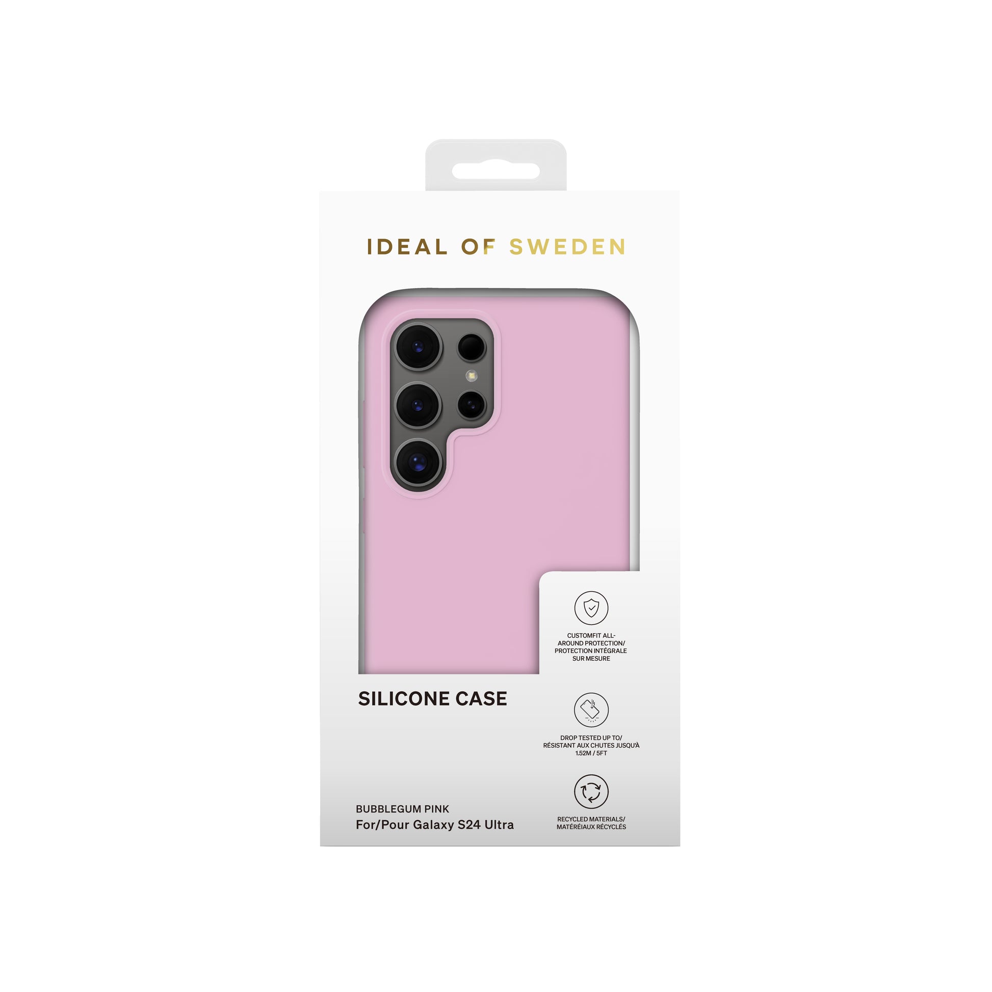 Ideal of Sweden – Backcover – für Samsung Galaxy S24 Ultra – Bubblegum Pink – Silikon