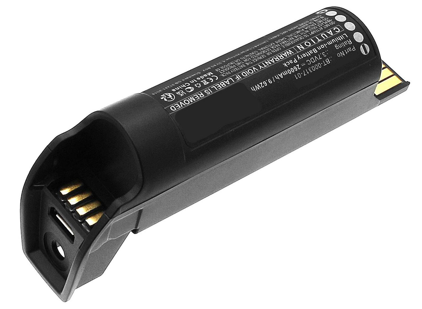 CoreParts MBXPOS-BA0655 – Akku, 2'600 mAh, 3,7 V, Li-Ion, Schwarz, für Zebra
