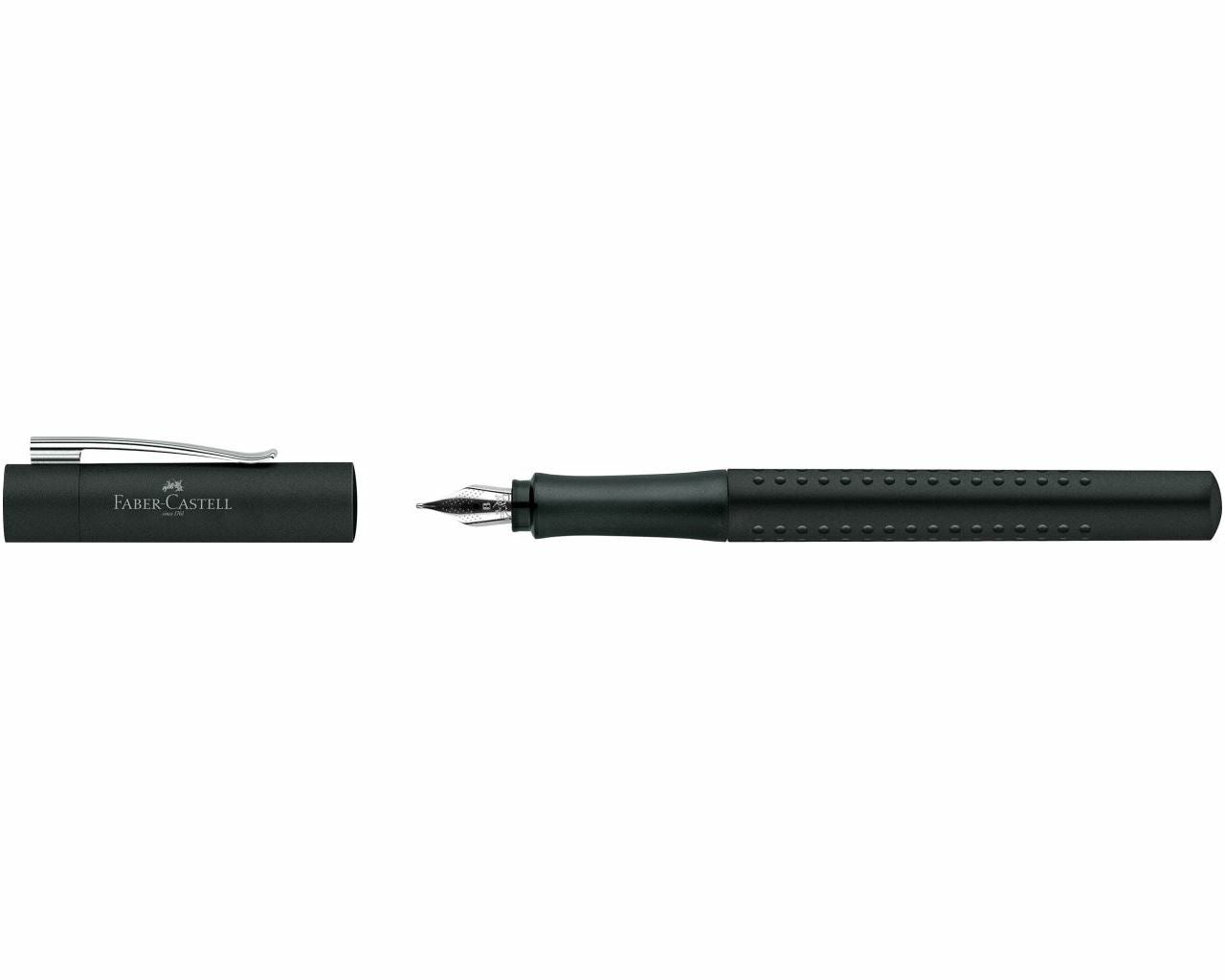 Faber-Castell Grip 2011 – Füllfederhalter – B – schwarz