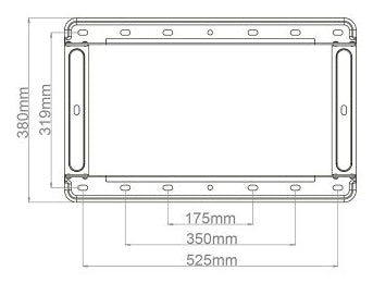 Hagor Wandhalterung – Vollbeweglich – 55–75" – VESA 200×200–800×600 – bis 80 kg – BrackIT XL HD II