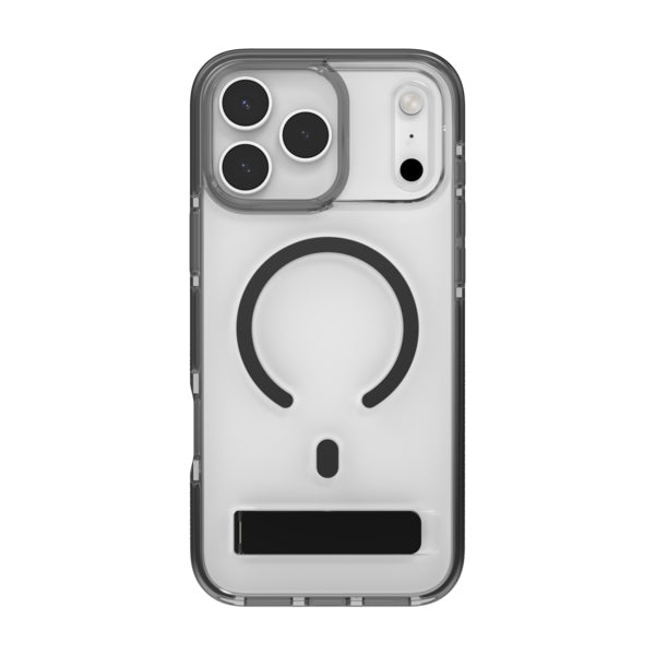 ZAGG Santa Cruz Snap – Backcover – für Apple iPhone 17 Pro Max, Schwarz/Transparent, bis 4 m sturzsicher