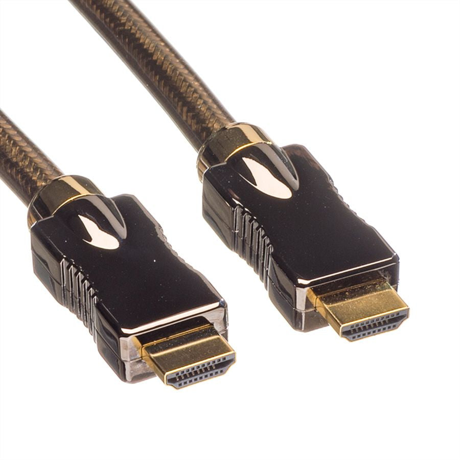 ROLINE HDMI Kabel HDMI 2.0 4K 60 Hz – 1,5 m – ARC, Ethernet