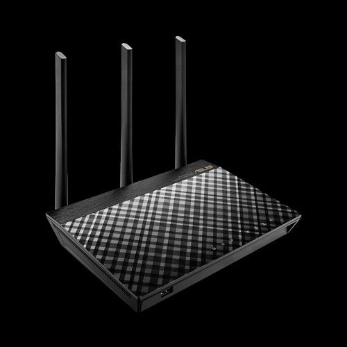 ASUS RT-AC1900U WLAN-Router – Wi-Fi 5 (1,9 Gbit/s), Dual-Band (2,4/5 GHz), 4× LAN, USB