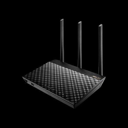 ASUS RT-AC1900U WLAN-Router – Wi-Fi 5 (1,9 Gbit/s), Dual-Band (2,4/5 GHz), 4× LAN, USB
