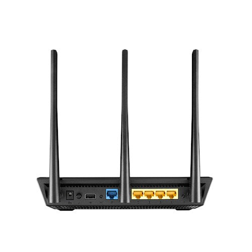 ASUS RT-AC1900U WLAN-Router – Wi-Fi 5 (1,9 Gbit/s), Dual-Band (2,4/5 GHz), 4× LAN, USB