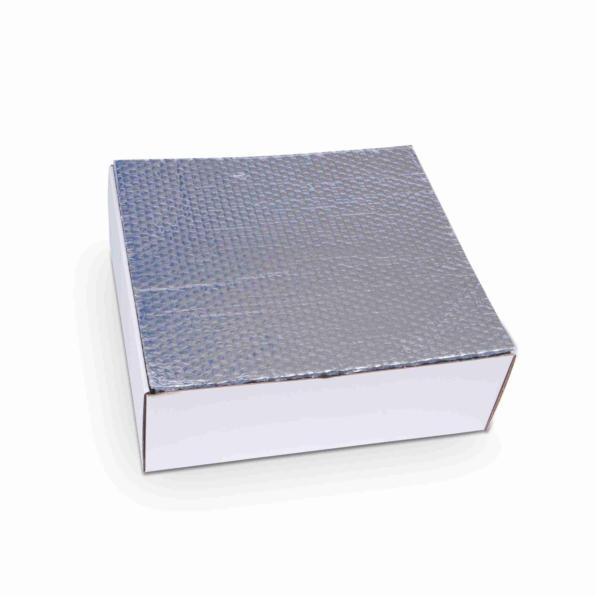 Frische verpackung Teleskopbox – 416 × 388 × 145 mm, weiss, Wellkarton, nassfest, Deckel – 1 Palette (500 Stk.)