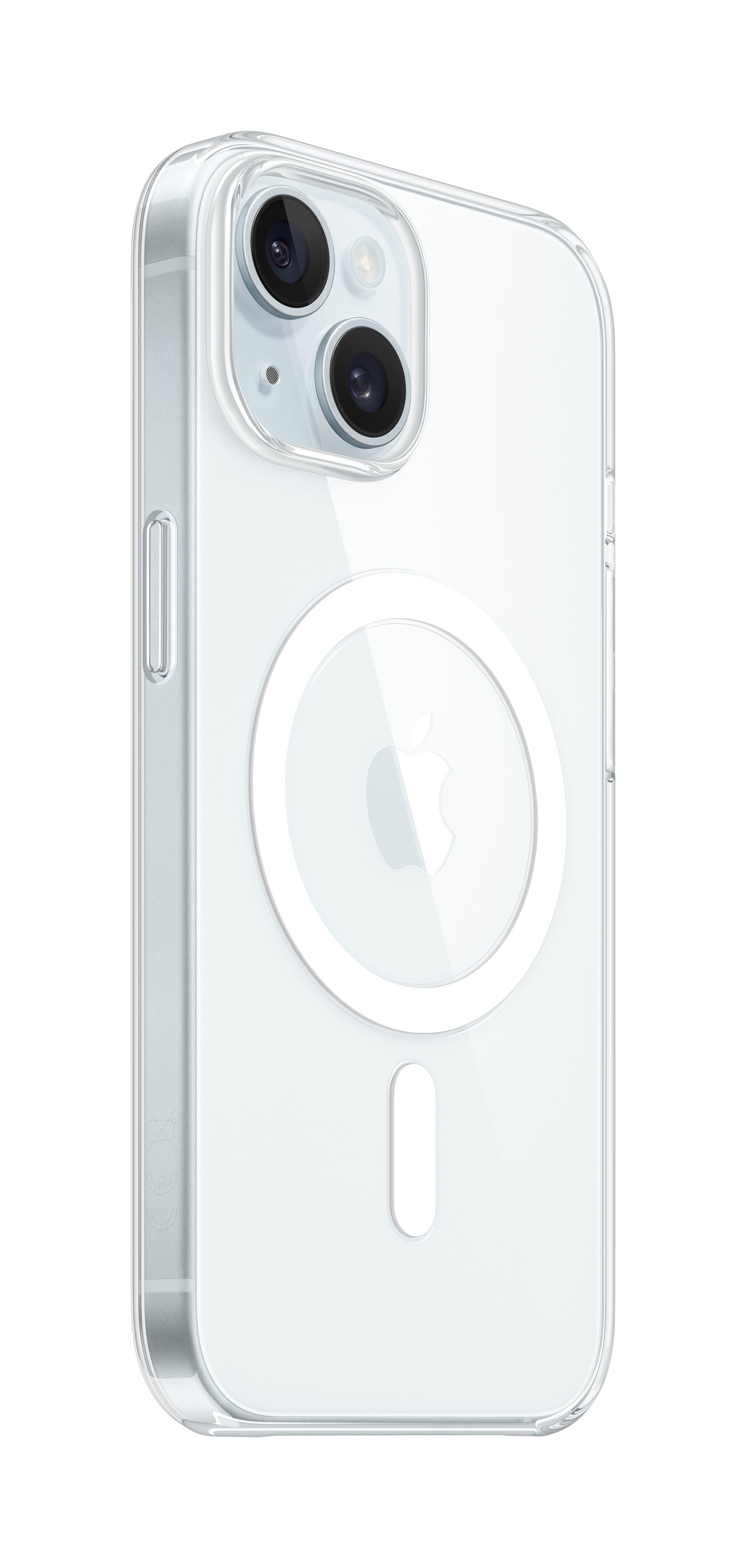 Apple Backcover – für iPhone 15 – transparent – MagSafe-kompatibel