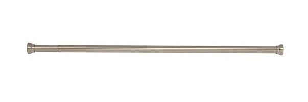 Spirella Handtuchhalter (Wand) Kreta – 125-220 cm, Aluminium gebürstet, Wandmontiert, ohne Bohren