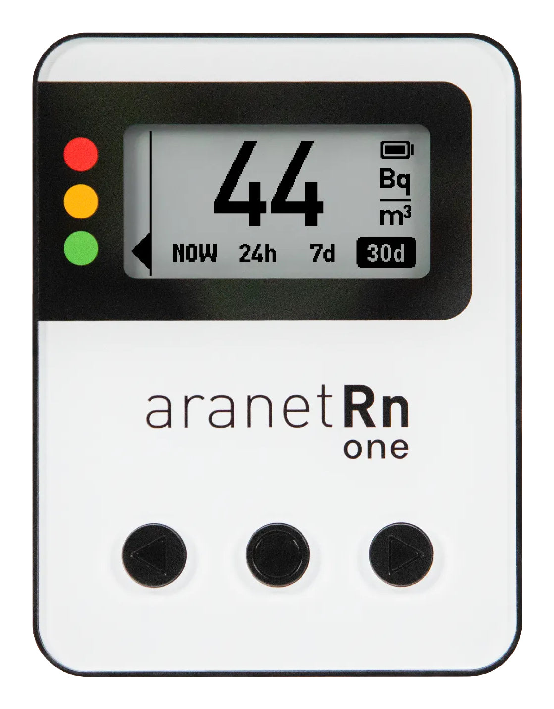 Aranet Radon One – Radon-Detektor, Bluetooth, 7 Jahre Akkulaufzeit, E-Ink-Display