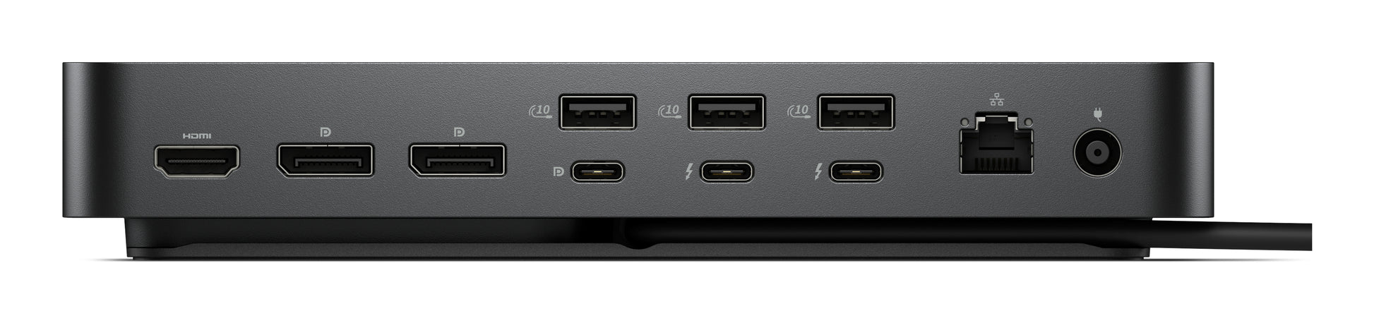 Dell WD25TB4 Dockingstation – Thunderbolt 4, 2× DP, 1× HDMI, 4× USB-A, 130 W PD, 2,5GbE, für Windows/Mac