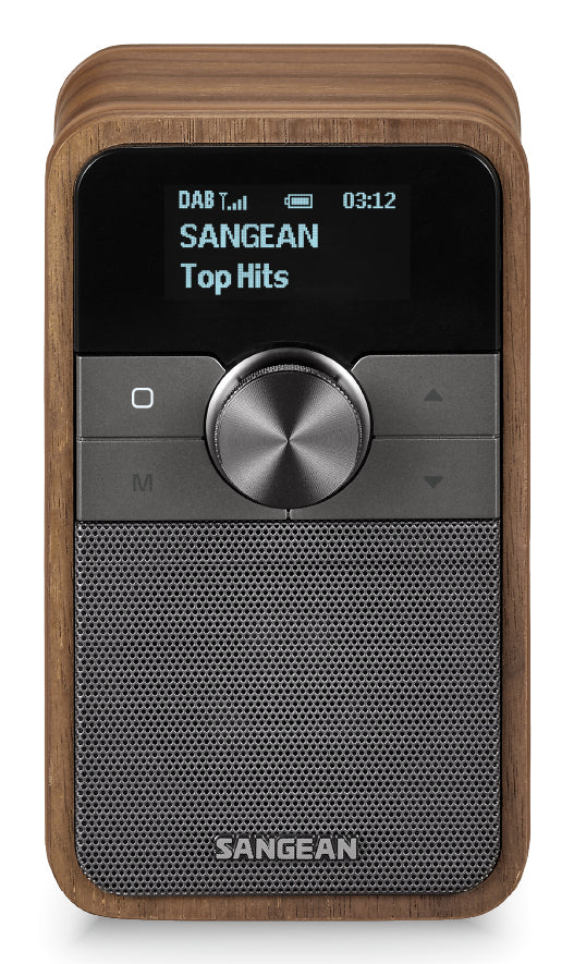 Sangean DDR-8 – DAB+/UKW-Tischradio, Bluetooth – Nussbaum