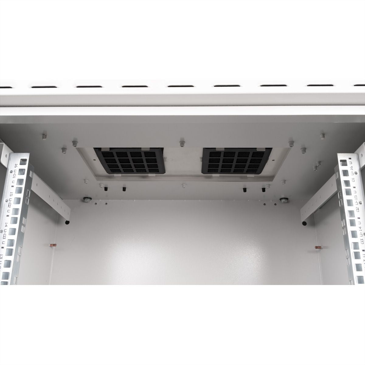 ROLINE 19" Wandverteiler 16U, IP55, abschliessbar, 600 × 450 × 891 mm, lichtgrau, Stahl