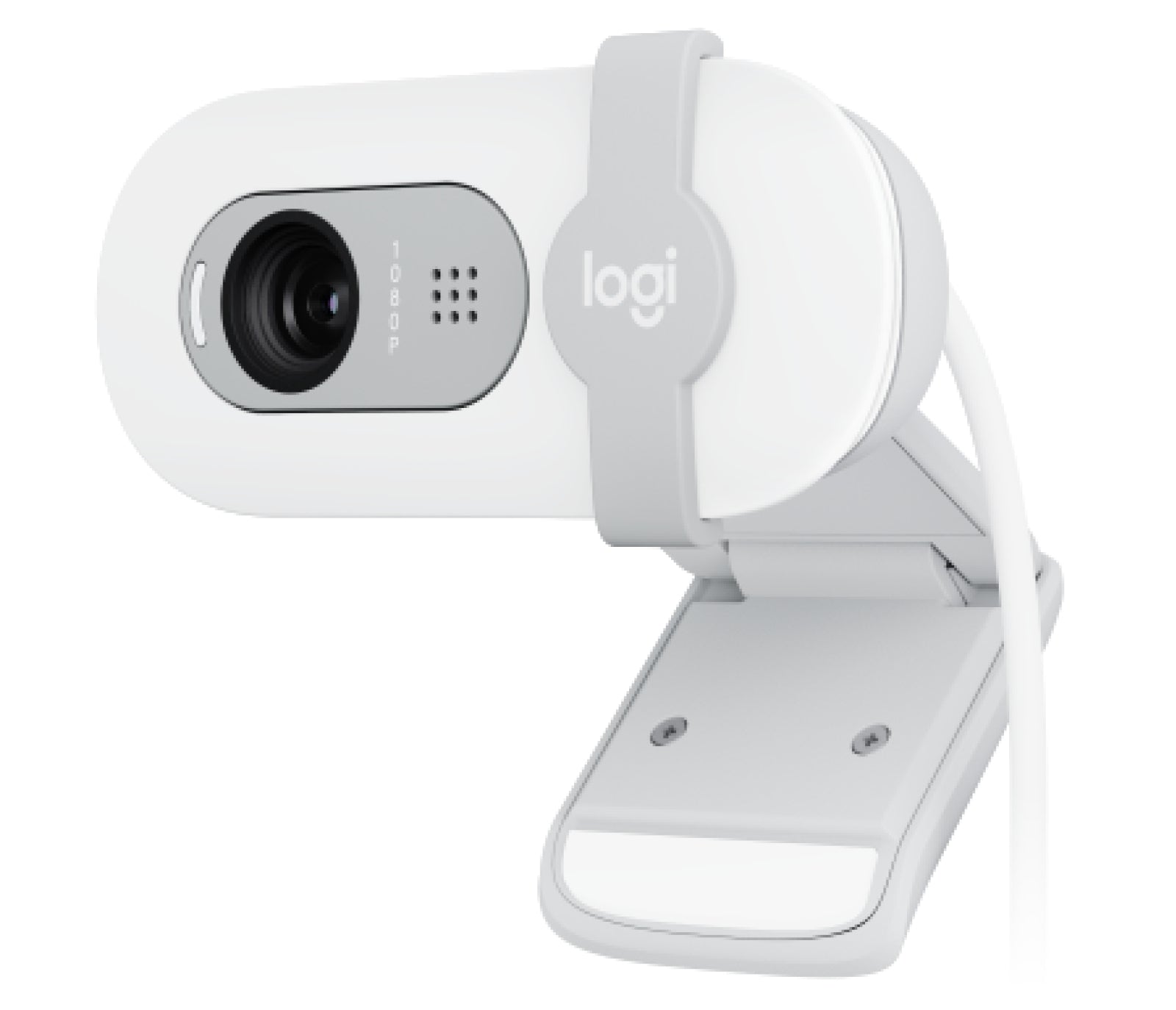Logitech Brio 100 – Webcam – Full HD 1080p, USB, Off-White