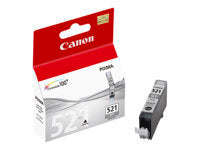 Canon Tintenpatrone CLI-521GY, Grau, 1'370 Seiten – für Tintenstrahldrucker und Multifunktionsgeräte