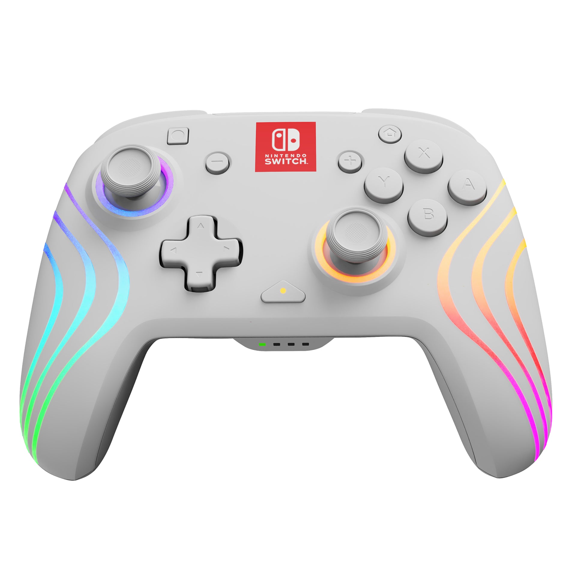 PDP Afterglow Wave – Gamepad – USB + RF + Bluetooth – Bewegungssteuerung, RGB – für Nintendo Switch