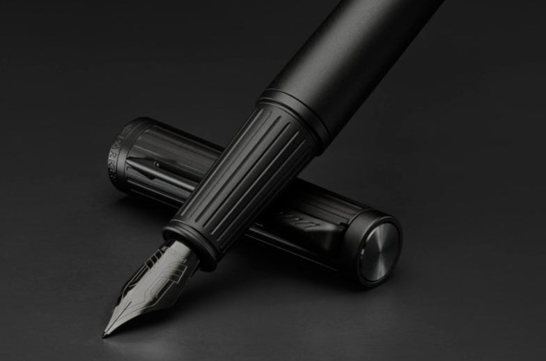 Parker Ingenuity Mattschwarz – Federbreite F – Schwarz, Blau – Patronen