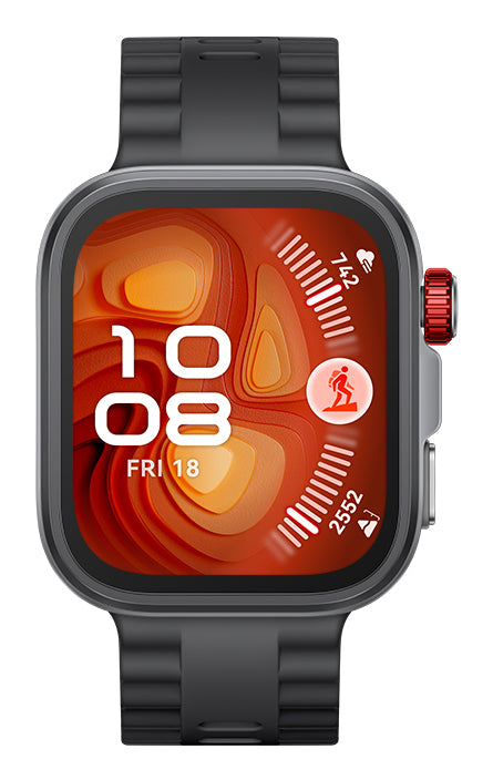 Huawei Watch Fit 4 Pro – 40 mm, AMOLED, Saphirglas, Schwarz, 5 ATM