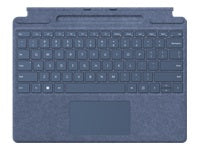 Microsoft Surface Pro Keyboard – Tastatur mit Stiftaufbewahrung, Saphirblau