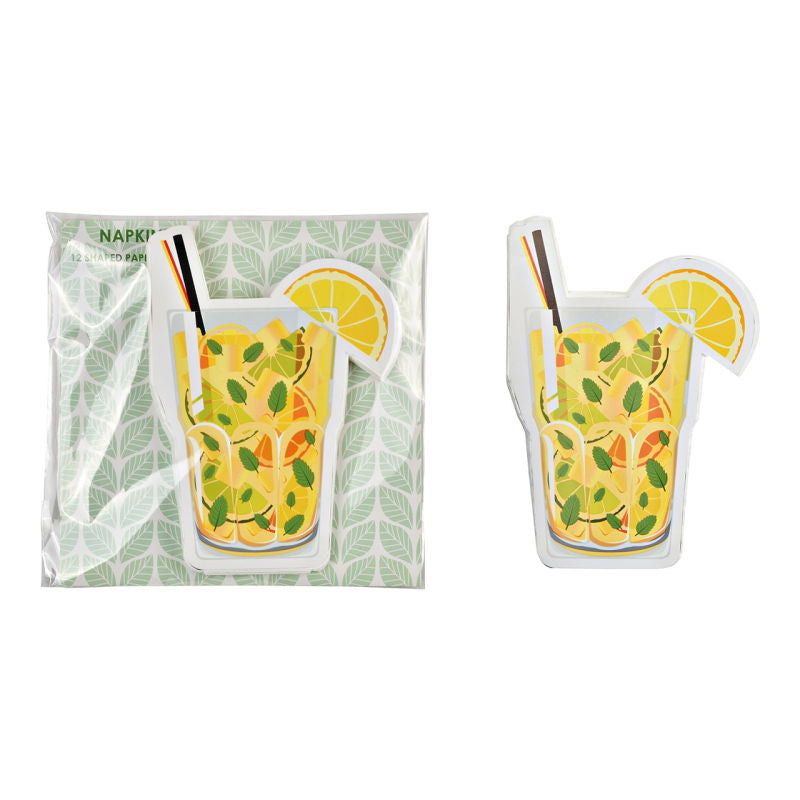 G. Wurm Cocktail-Servietten – 33 × 33 cm, 3-lagig