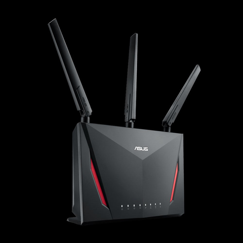 ASUS RT-AC2900 – WLAN-Router, Wi-Fi 5, bis 2917 Mbit/s, 4x RJ-45, 1x USB 3.2 Gen1, 1x USB 2.0