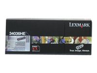 Lexmark Toner – Schwarz, 6000 Seiten – für E33X/E34X