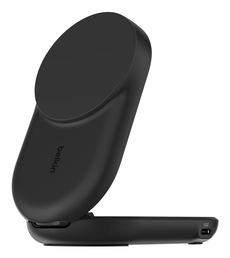 Belkin ULTRACHARGE Ladestation – 25 W, Qi, magnetisch, 2-in-1, klappbar