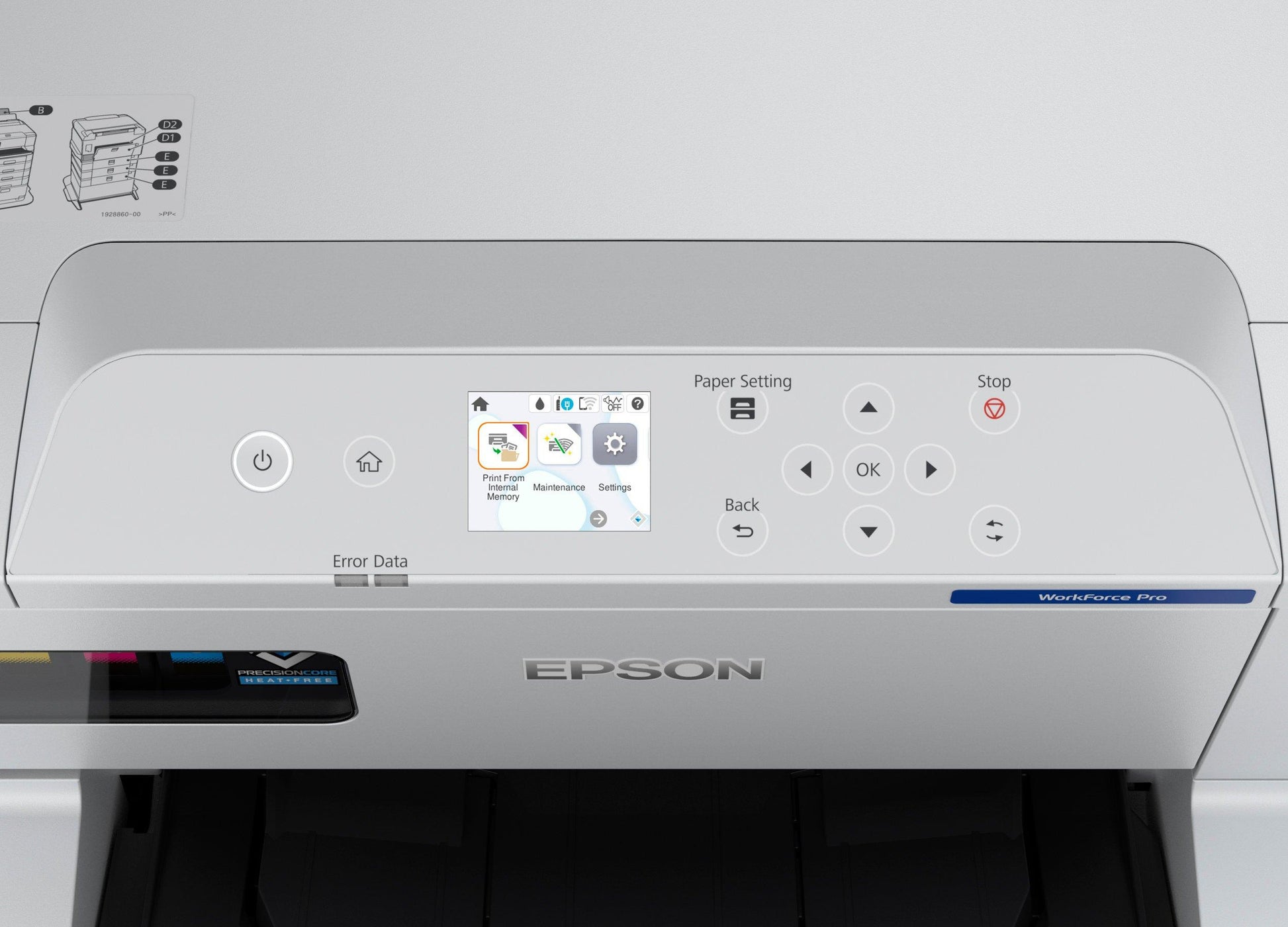 Epson WorkForce Pro EP-C7000DW – A3, Farbe, Duplex, LAN/WLAN/USB, 4800 × 1200 dpi